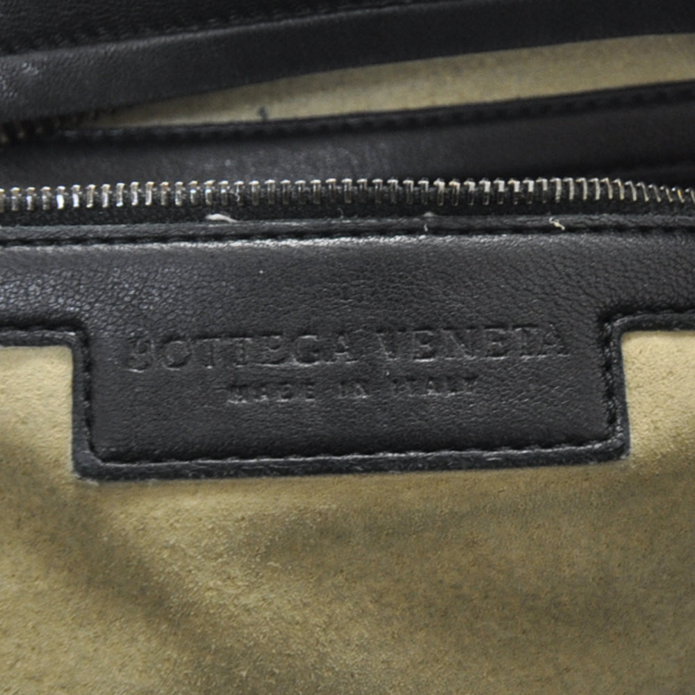 Woven Medium Veneta Hobo Nero