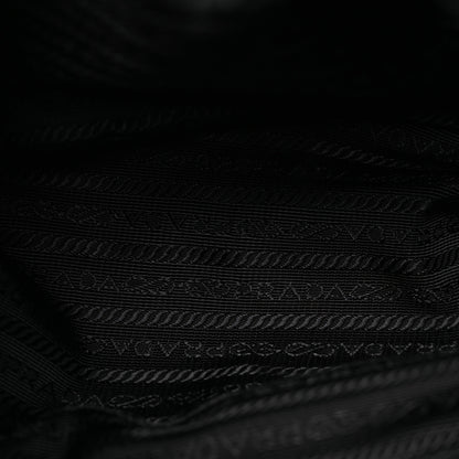 Prada Tessuto Nylon Soft Calfskin Backpack Black 5 of 13