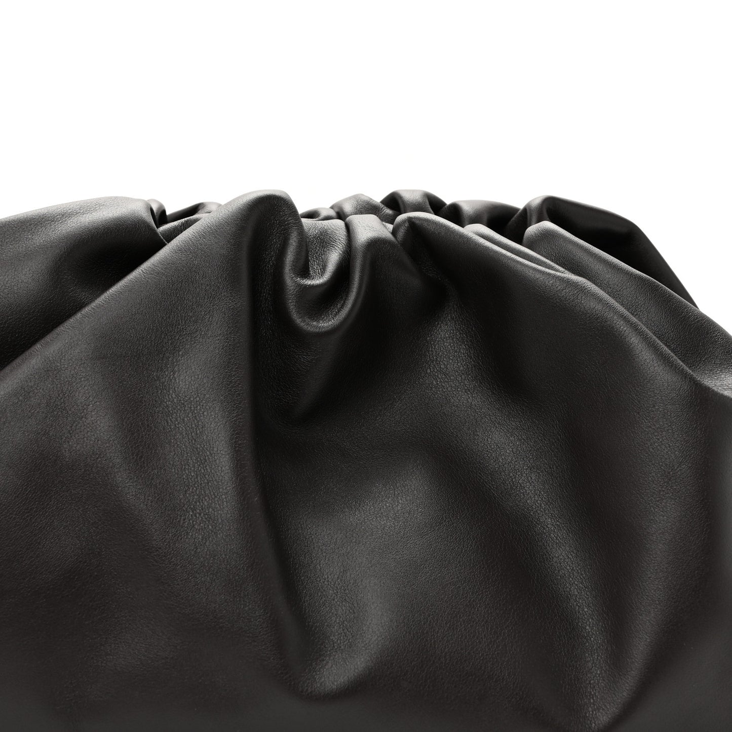 Smooth Butter Calf The Pouch Oversized Clutch  Fondant