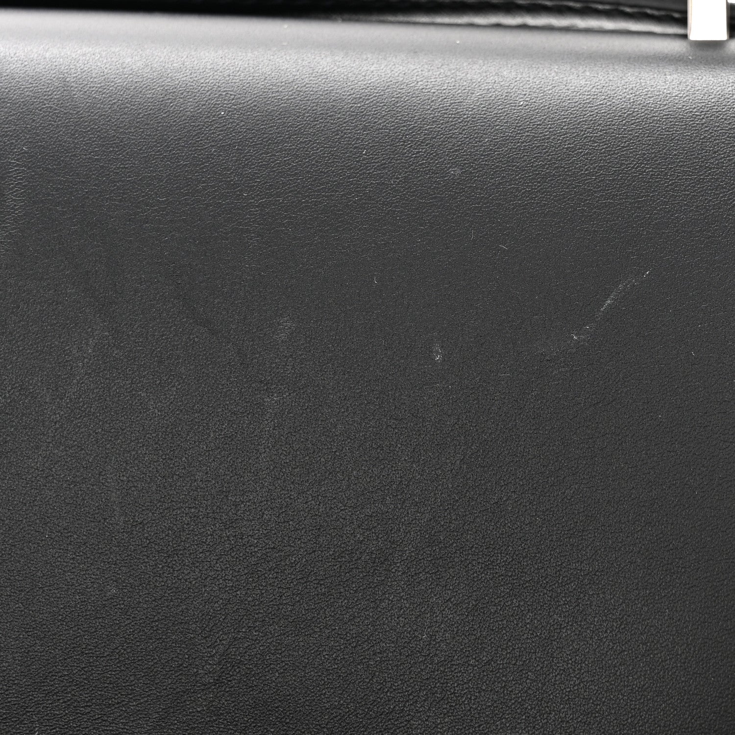 Hermes Veau Monsieur Lizard Constance 18 Black Ombre 12 of 14