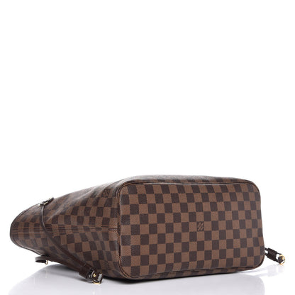 Louis Vuitton Damier Ebene Neo Neverfull MM Rose Ballerine 4 of 8