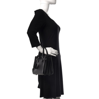Saint Laurent Calfskin Nano Sac de Jour Black 3 of 11