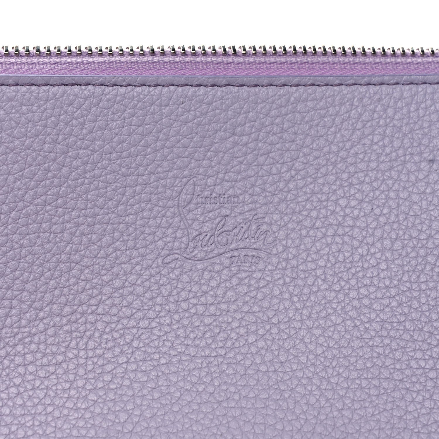 Christian Louboutin Calfskin Loubila Hybrid Pouch Lilac 9 of 9
