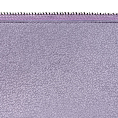 Christian Louboutin Calfskin Loubila Hybrid Pouch Lilac 9 of 9