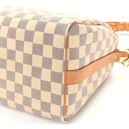 Louis Vuitton Damier Azur Speedy Bandouliere 25 10 of 11
