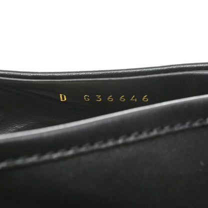 Chanel Lambskin Quilted CC Turnlock Loafers 39.5 Black 6 of 9