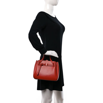 Loewe Boxcalf Mini Lazo Tote Vermillion 2 of 11