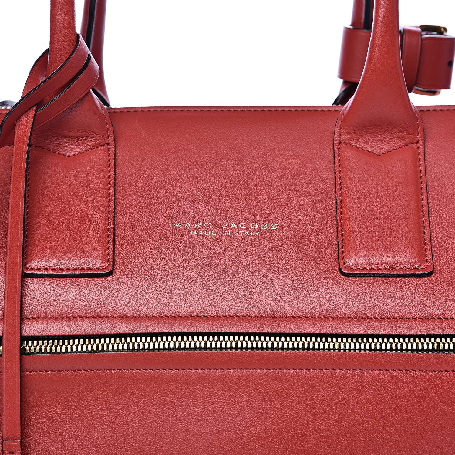 Marc Jacobs Textured Calfskin Medium Incognito Satchel Lobster 10 of 10
