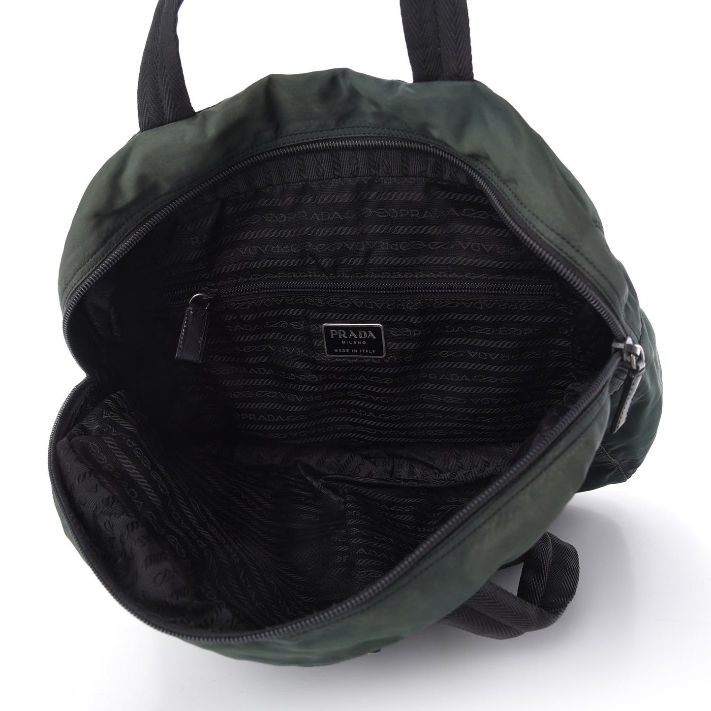 Tessuto Nylon Shoulder Bag Antracite