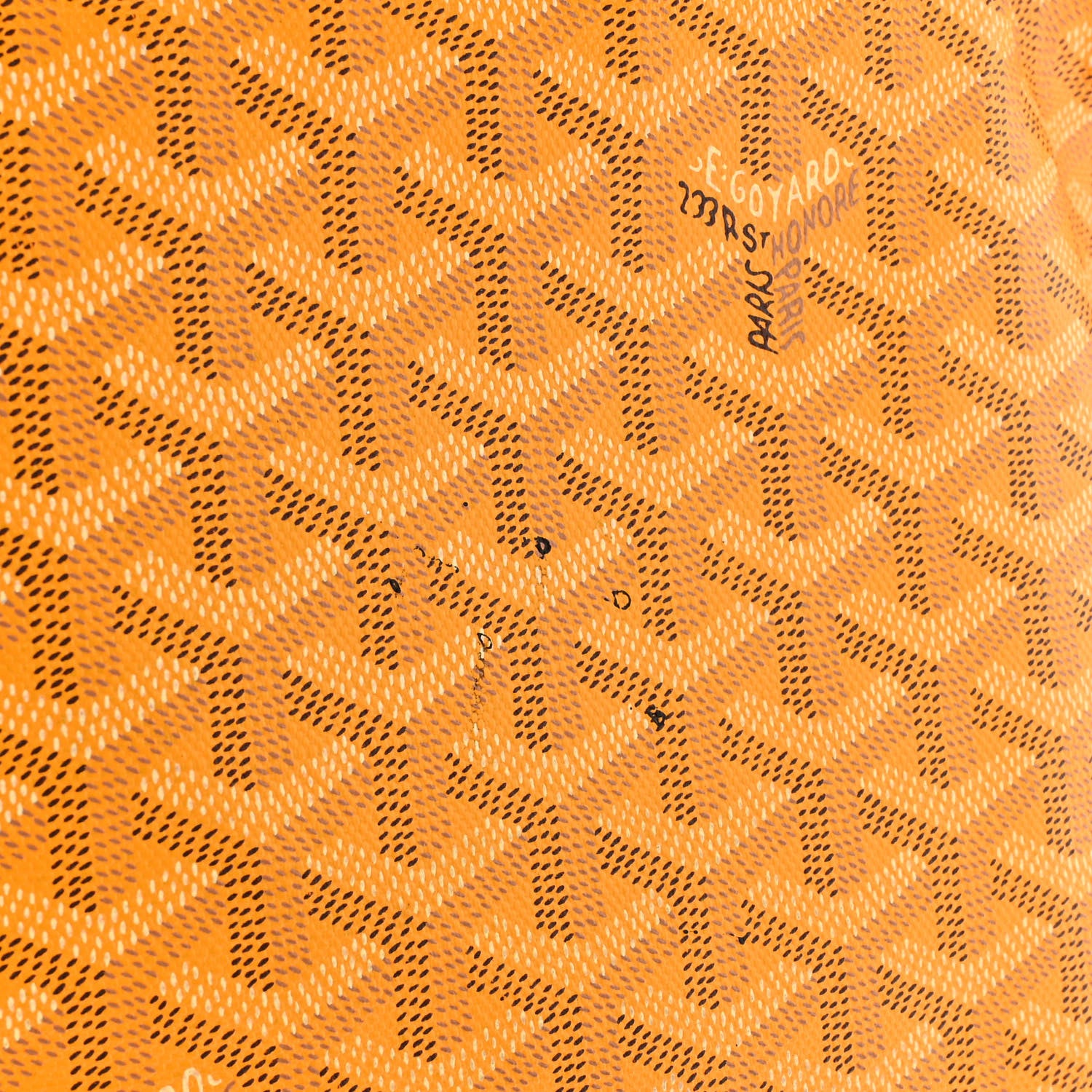 Goyard Goyardine Artois PM Yellow 11 of 11