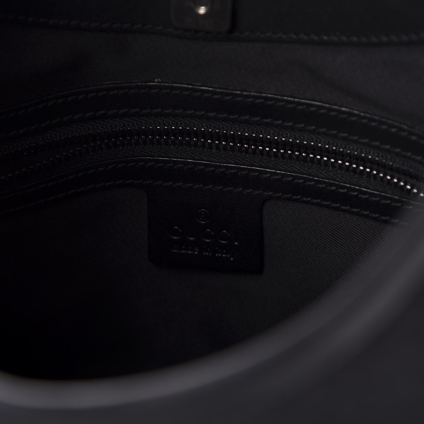 Monogram Small Hobo Black