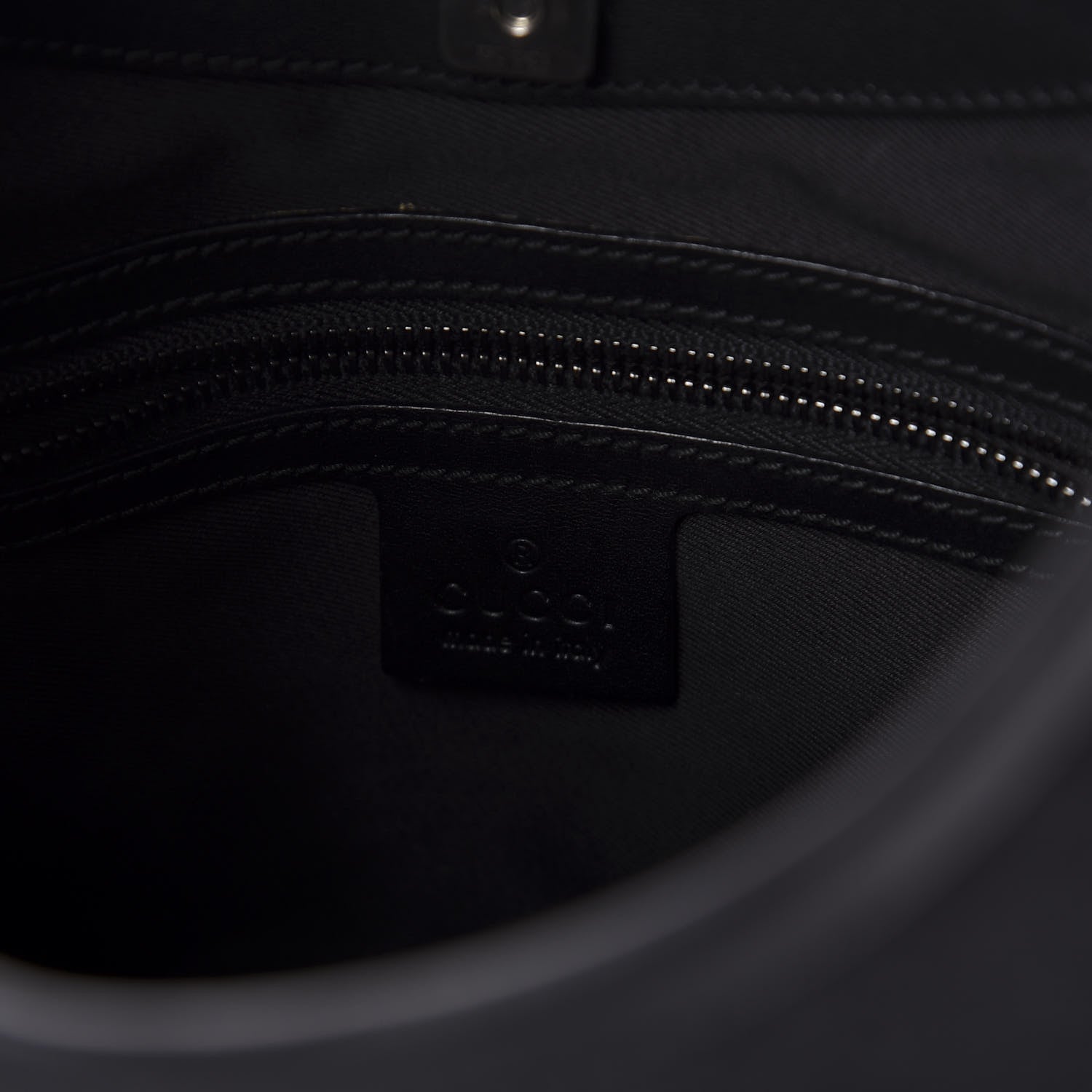 Gucci Monogram Small Hobo Black 6 of 9