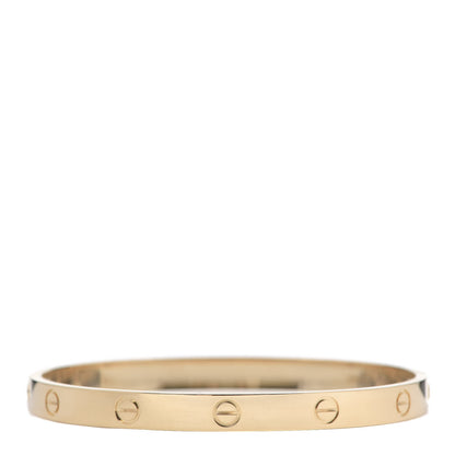 Cartier 18K Yellow Gold LOVE Bracelet 19 3 of 8