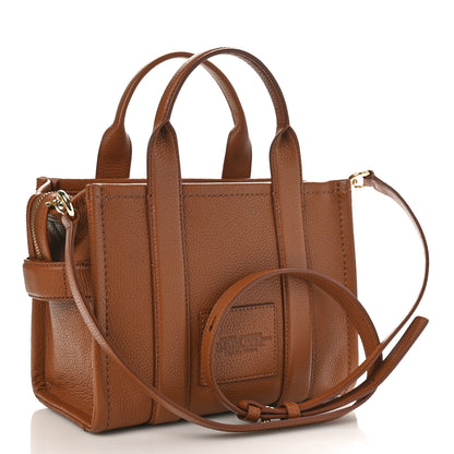 Marc Jacobs Grained Calfskin Small The Tote Bag Argan Oil 2 of 8