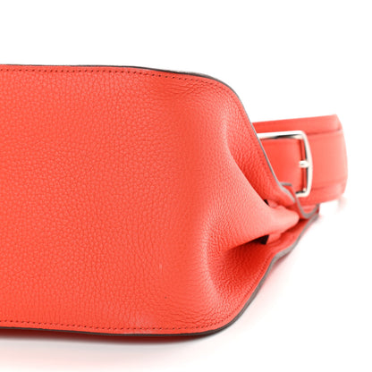 Hermes Taurillon Clemence Jypsiere 31 Orange Poppy 8 of 8