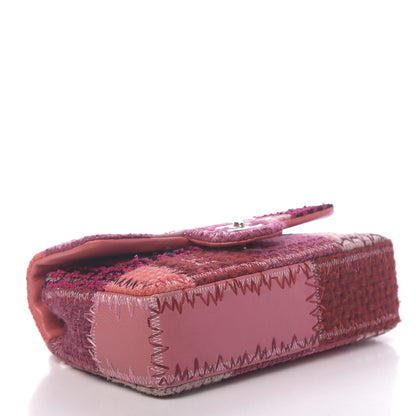 Chanel Lambskin Tweed Patchwork Medium Single Flap Multicolor 4 of 11