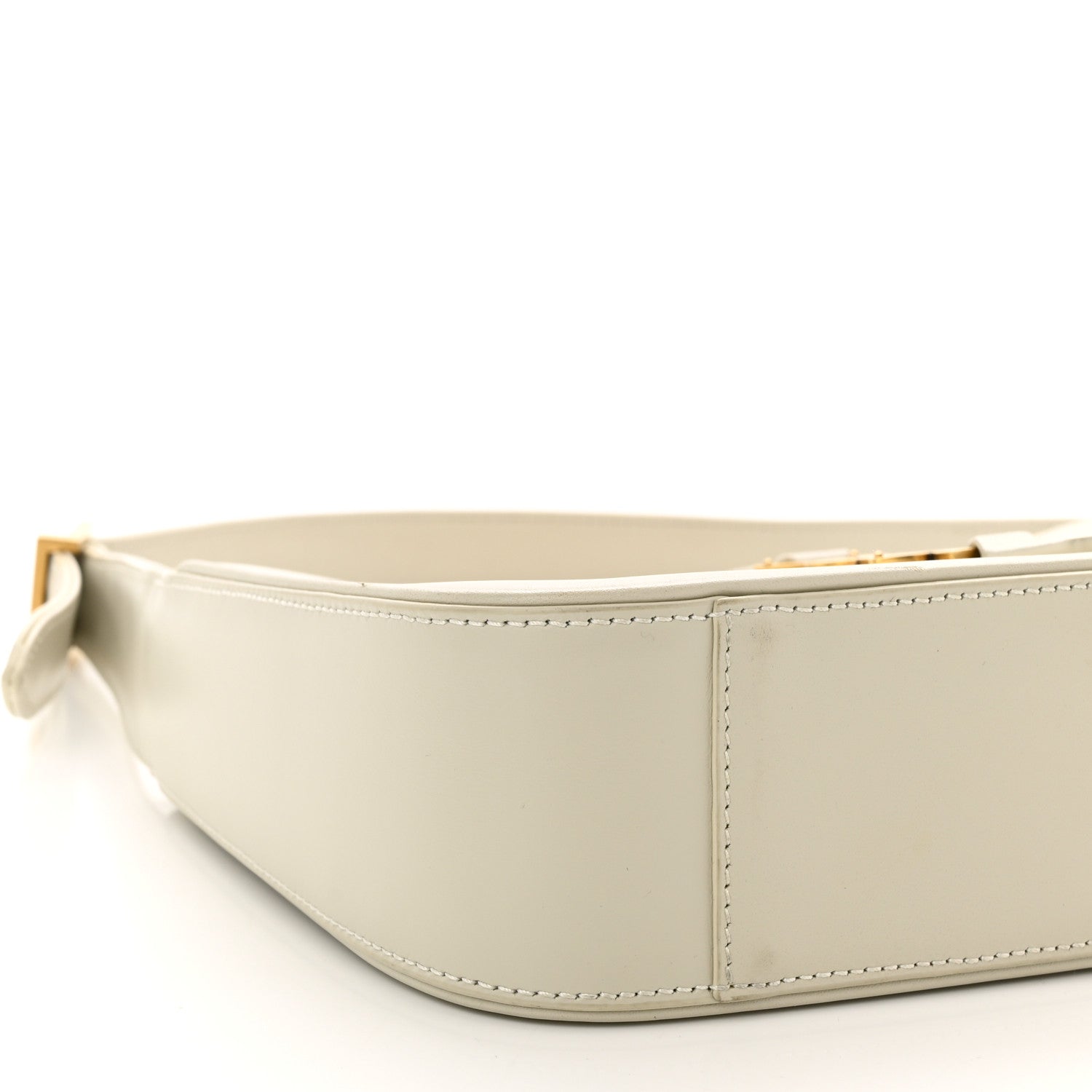 Saint Laurent Smooth Calfskin Le 5 A 7 Hobo Blanc Vintage 8 of 9