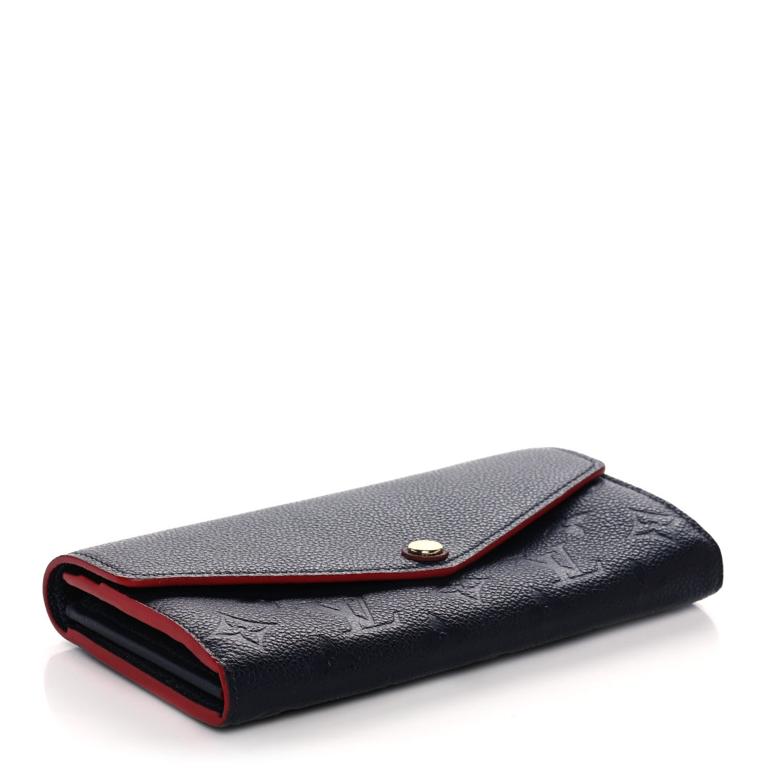 Louis Vuitton Empreinte Sarah Wallet NM Marine Rouge 4 of 13