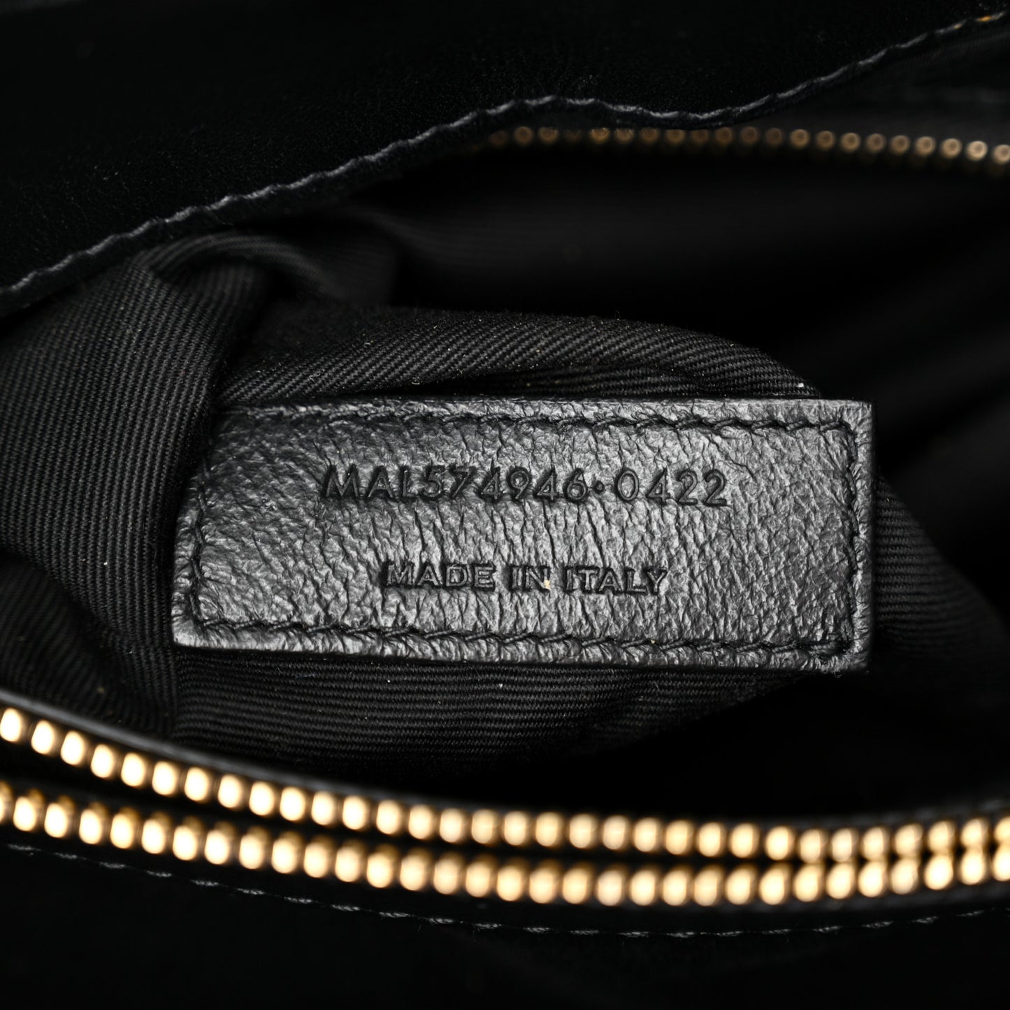 Calfskin Y Quilted Monogram Medium Loulou Chain Satchel Black