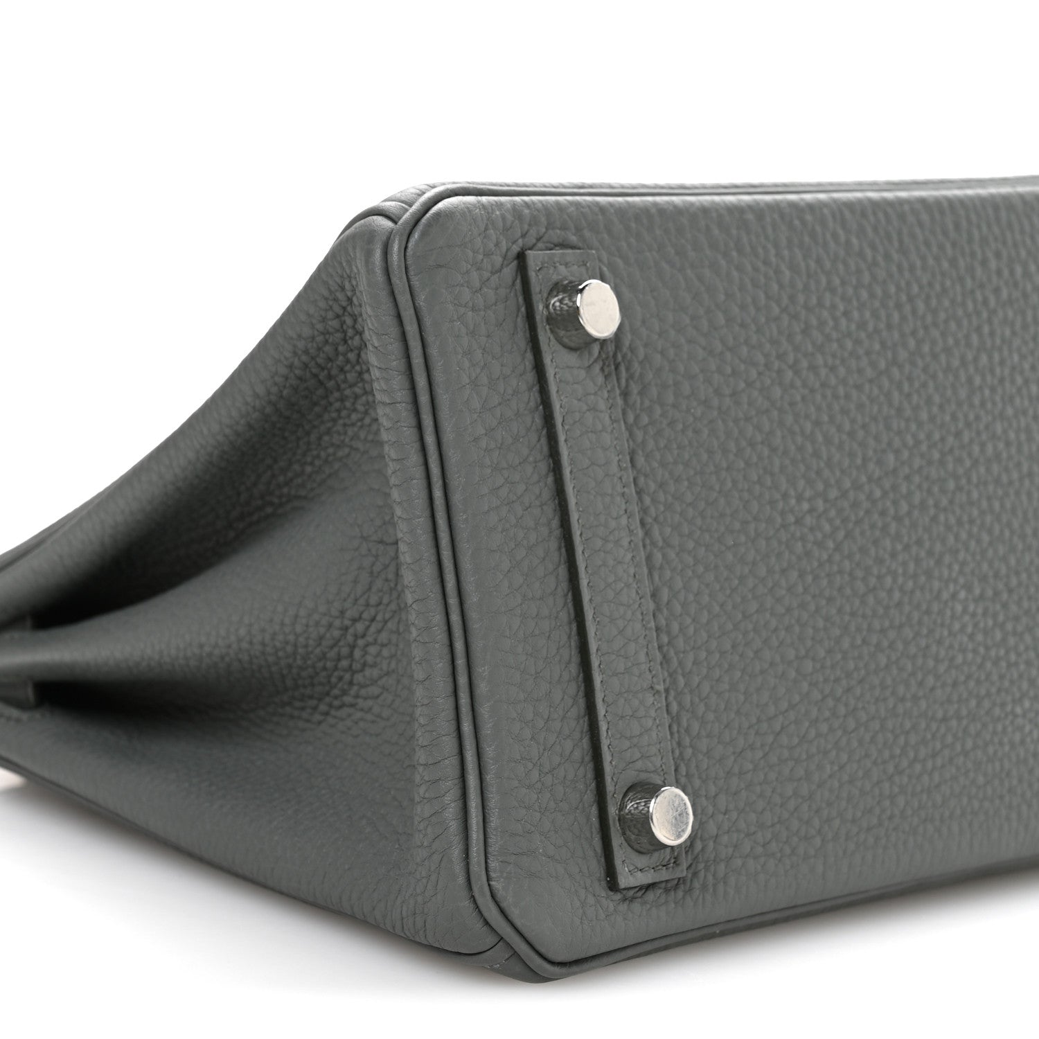 Hermes Togo Birkin 25 Vert Amande 9 of 11