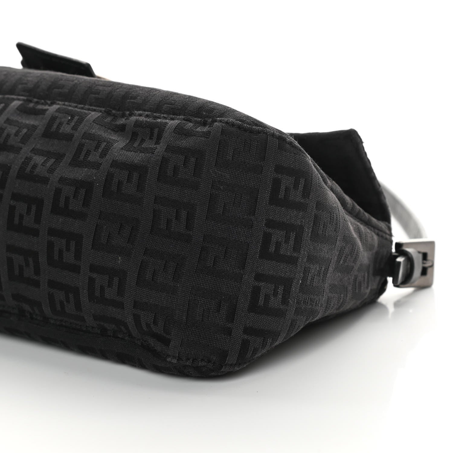 Fendi Zucchino Baguette Black 8 of 12