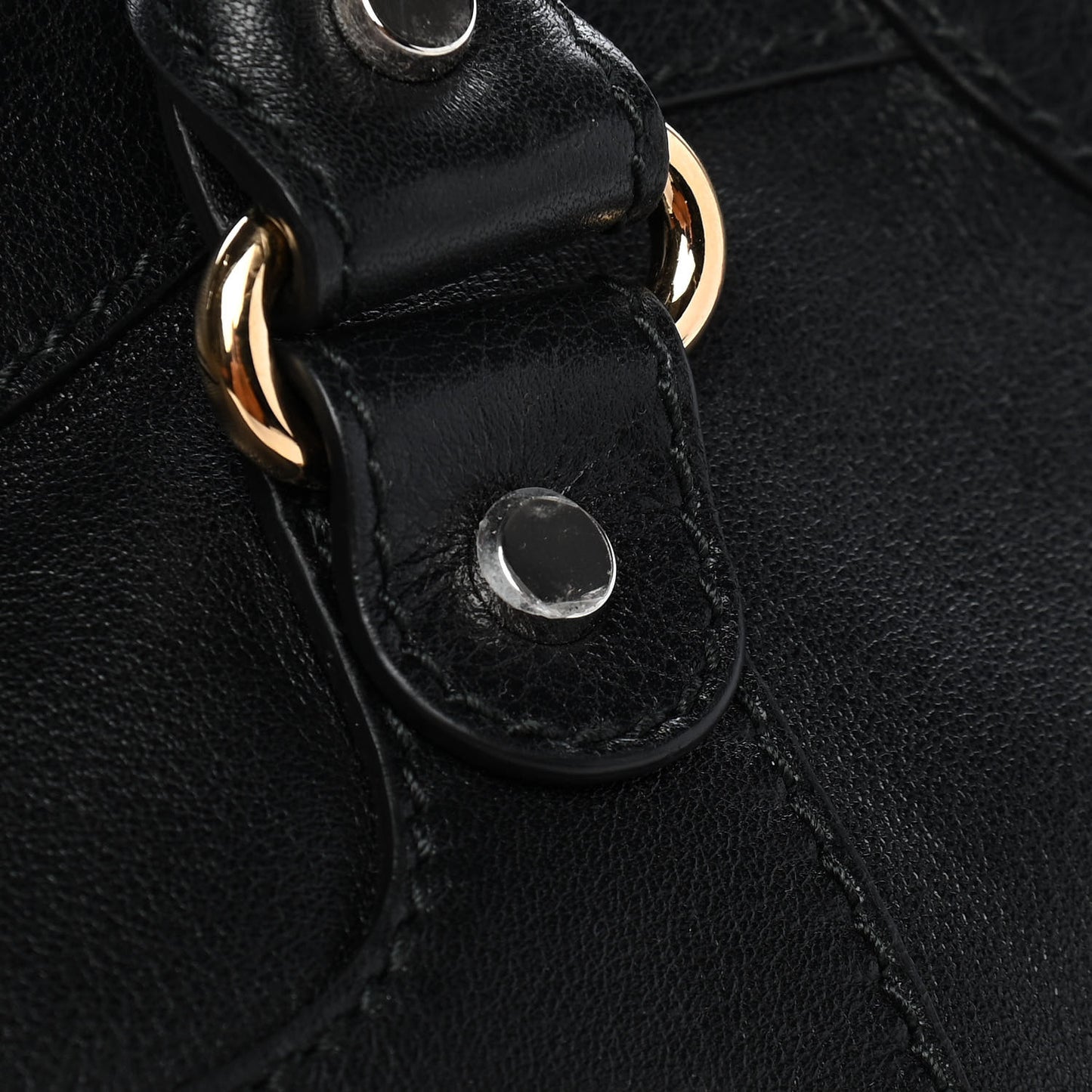 Veau Amp Plate Gold Hardware City Black