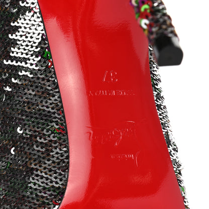 Christian Louboutin Paillettes Caresse Pigalle Follies 100 Pumps 37 Multicolor 6 of 10