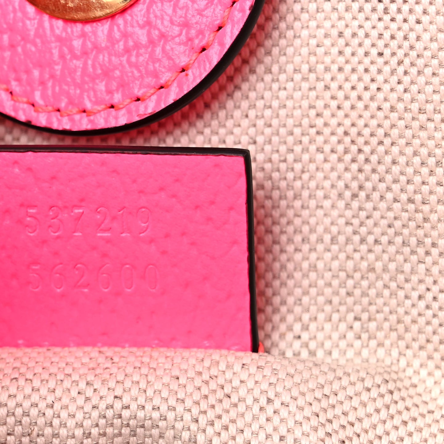 Canvas Flora Large Rajah Chain Tote White Multicolor Fuxia Fluo