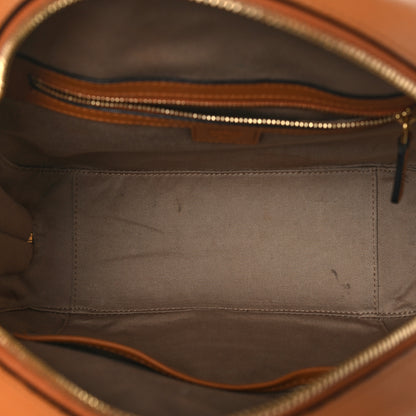 MCM Visetos Medium Half Moon Tote Cognac 5 of 14