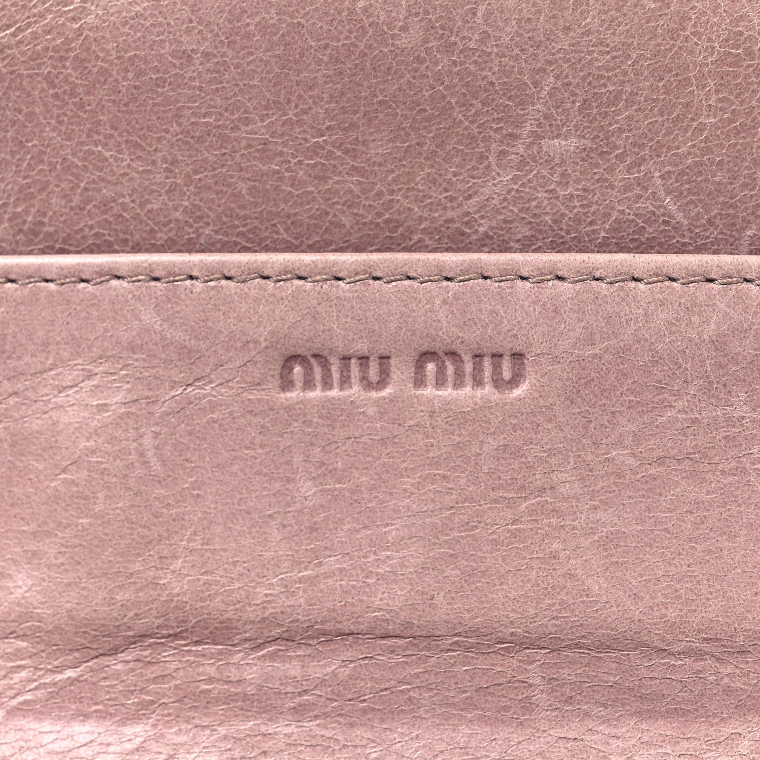 Miu Miu Nappa Lux Matelasse Flap Wallet Mughetto 6 of 10