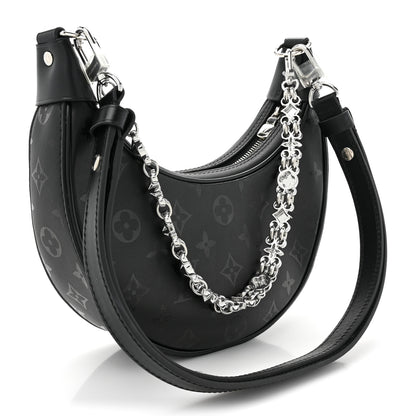 Louis Vuitton Calfskin Monogram Loop H27 Black 3 of 10