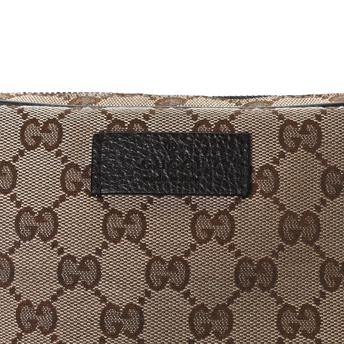Monogram Belt Bag Dark Brown