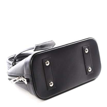 Louis Vuitton Epi Alma BB Black 3 of 10