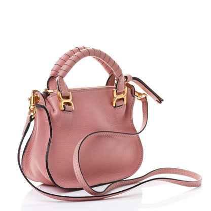 Chloe Calfskin Mini Marcie Satchel Fallow Pink 2 of 4