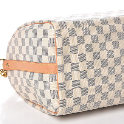Louis Vuitton Damier Azur Speedy Bandouliere 30 6 of 10