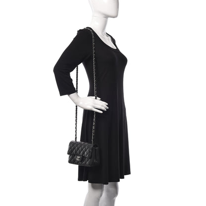 Chanel Caviar Quilted Mini Rectangular Flap Black 2 of 10