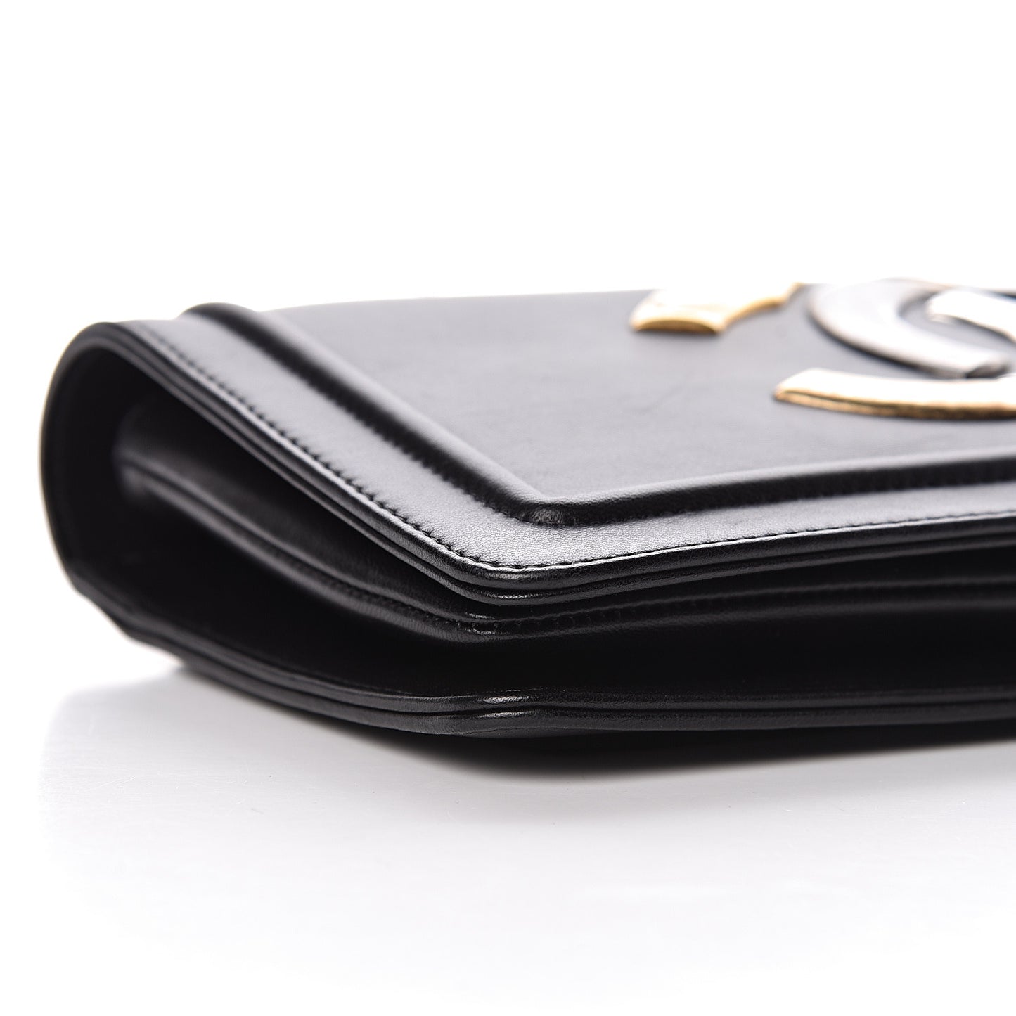 Lambskin CC Antico Flap Black