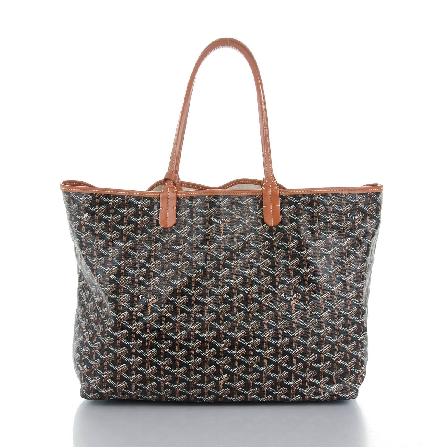 Goyard Goyardine Saint Louis PM Black Gold 3 of 9
