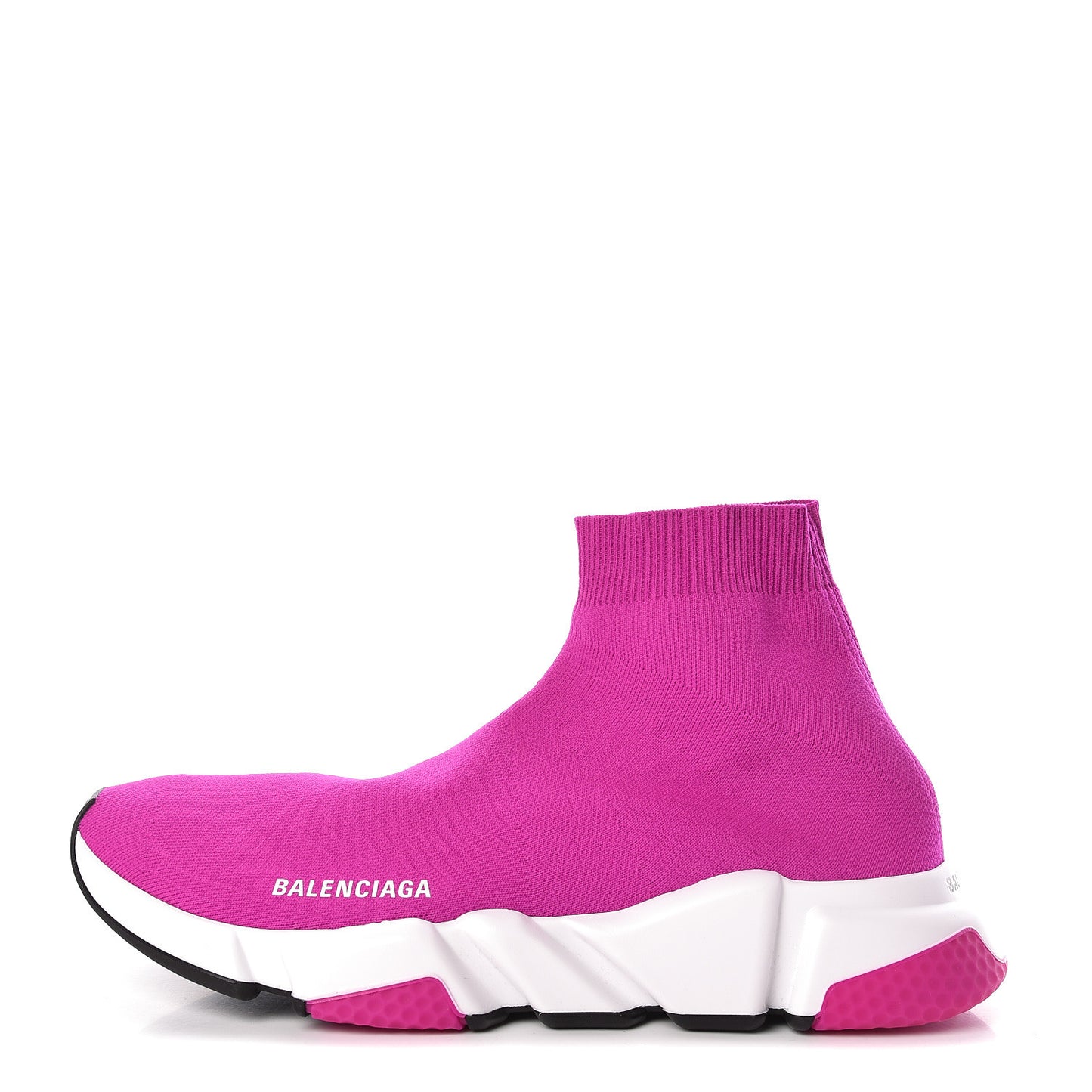 Neoprene Knit Womens Speed Sneakers 42 Fuchsia