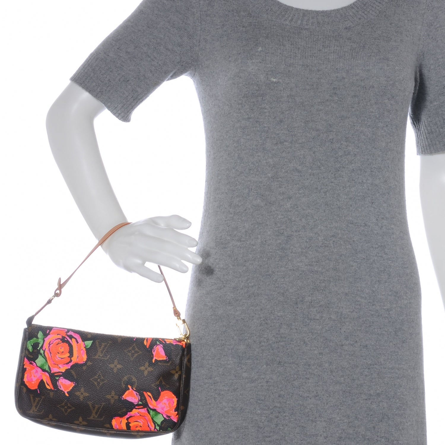 Louis Vuitton Monogram Roses Pochette Accessories 2 of 7
