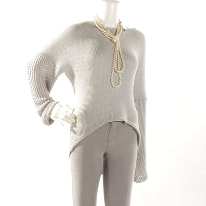 Chanel Pearl CC Long Necklace Light Gold 2 of 5
