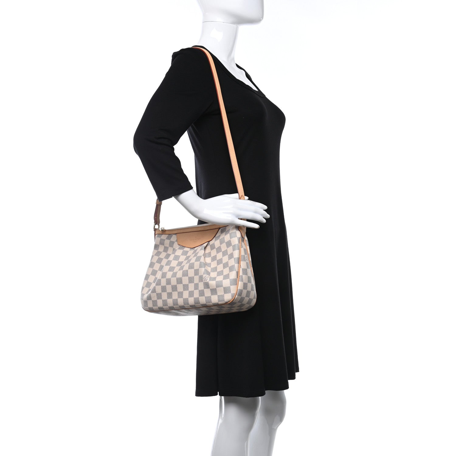 Louis Vuitton Damier Azur Siracusa PM 2 of 11