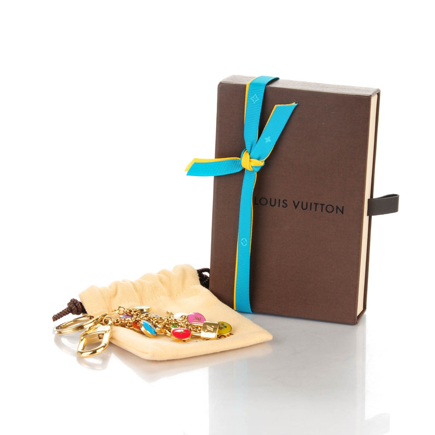 Louis Vuitton Pastilles Key Chain Bag Charm Multicolor 4 of 4