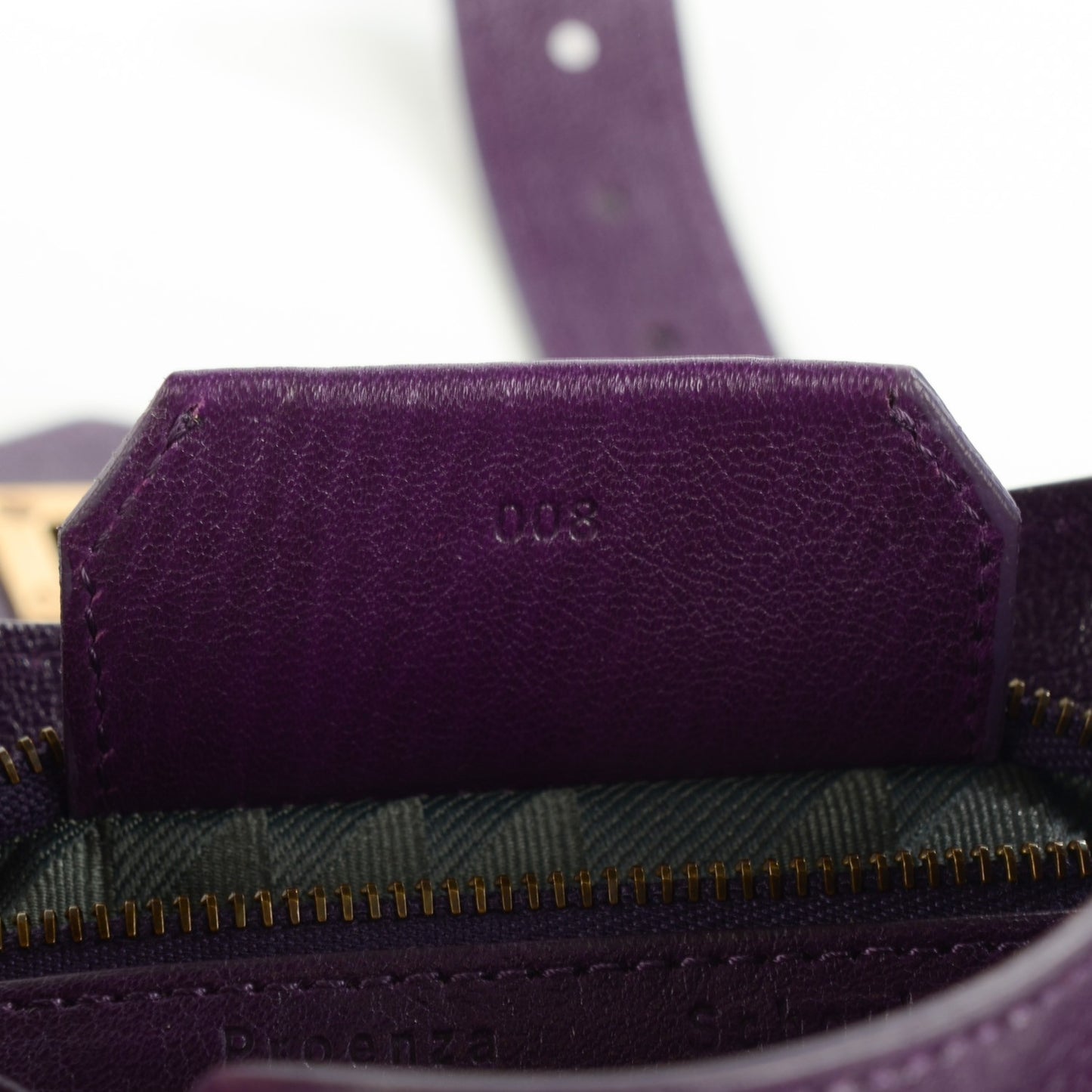 Lambskin PS1 Pouch Messenger Grape Jam