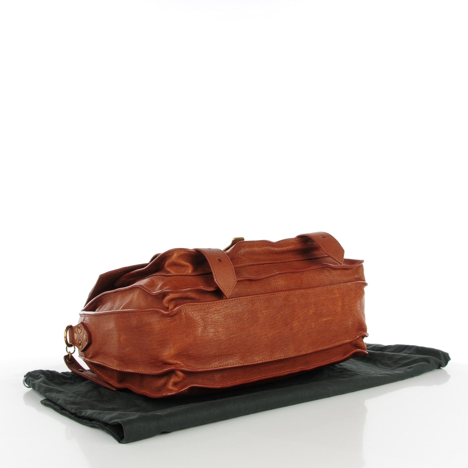 Proenza Schouler Lambskin Medium PS1 Satchel Saddle 4 of 8