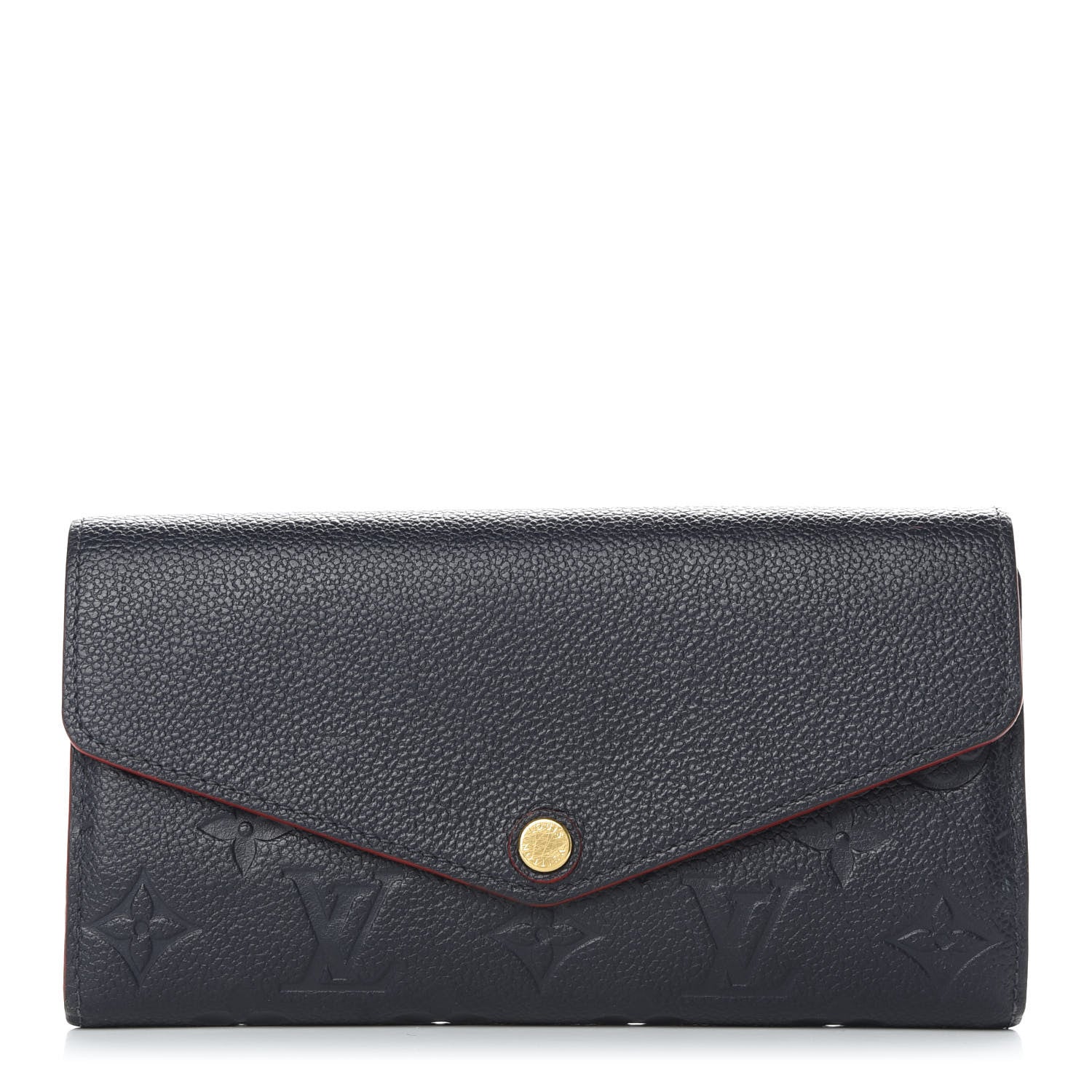 Louis Vuitton Empreinte Sarah Wallet NM Marine Rouge 1 of 8