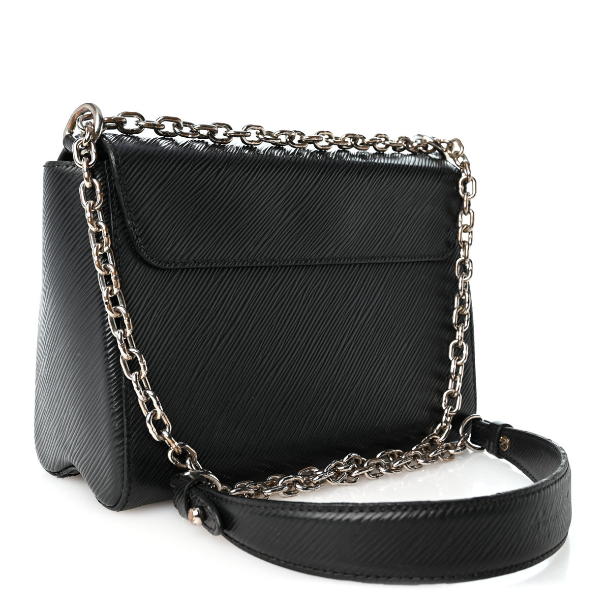 Louis Vuitton Epi Twist Shoulder Bag MM Black 3 of 10