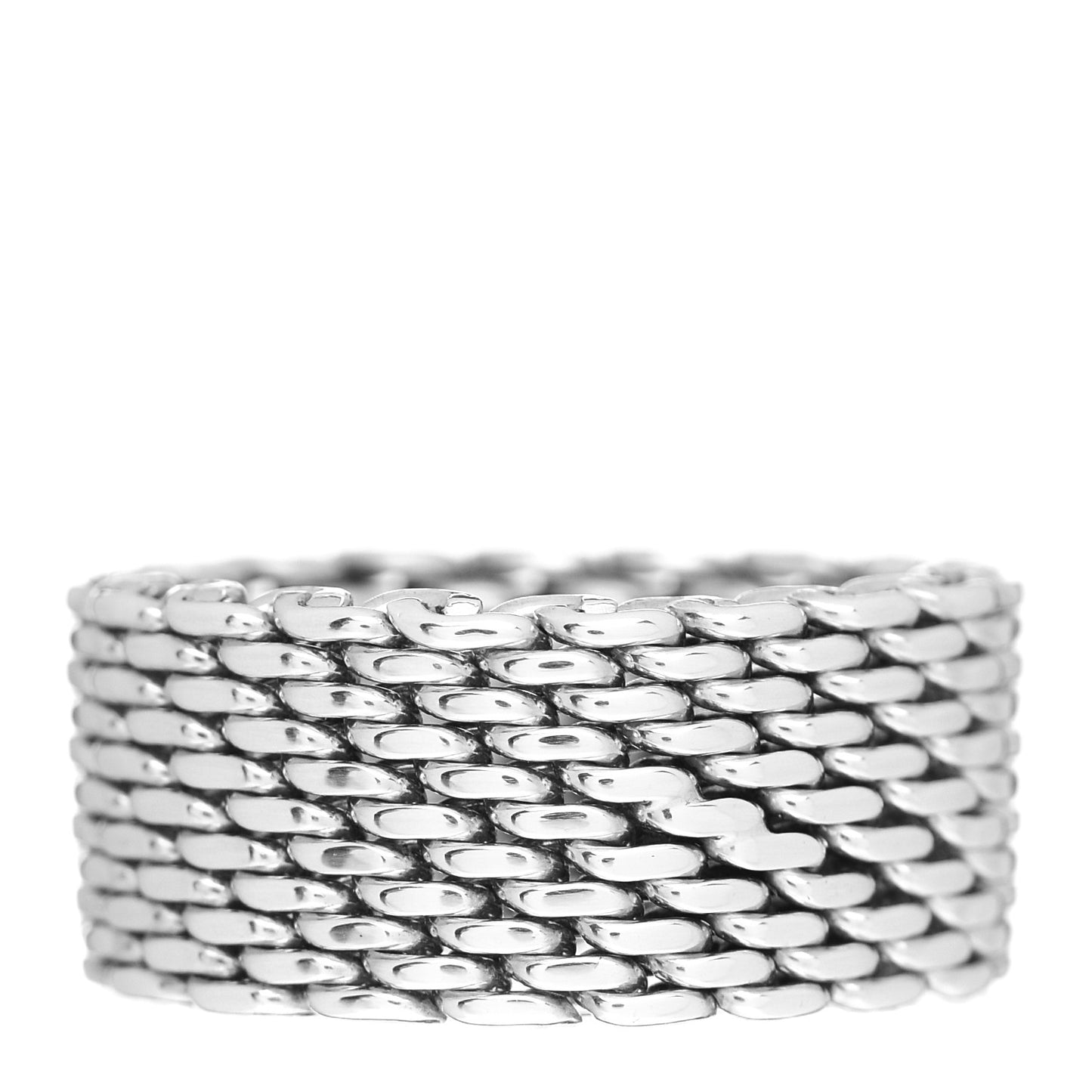 Sterling Silver Somerset Mesh Ring 49 5