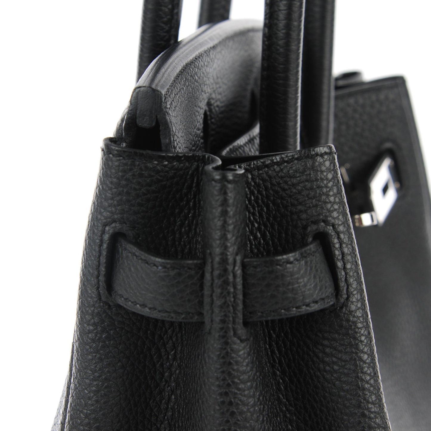 Taurillon Clemence Birkin 30 Black
