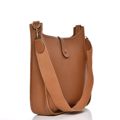 Hermes Courchevel Evelyne GM Gold 3 of 16